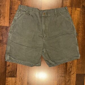 Carhartt Green Cargo Shorts Sz 40